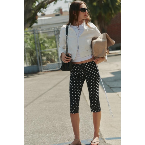 Zara Polka Dot Capri Trousers, ₹2,550