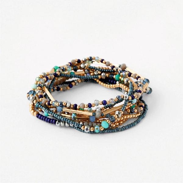 Accessorize London Women's Kerala Beaded Stretch Bracelet, ₹1,845