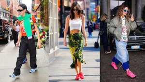 Colourful sneakers made for bright, carefree summer days Colourful sneakers made for bright, carefree summer days