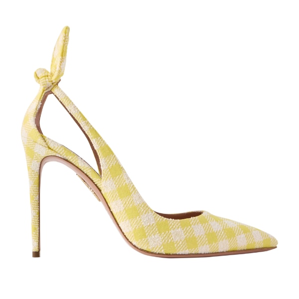 Aquazzura Bow Tie Pump 105, ₹81,900 approx.