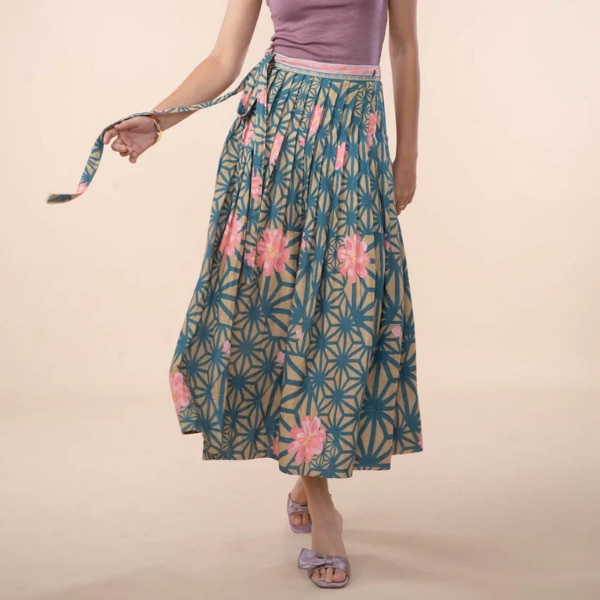 Freedom Tree Kiwach Wrap Skirt, ₹6,400