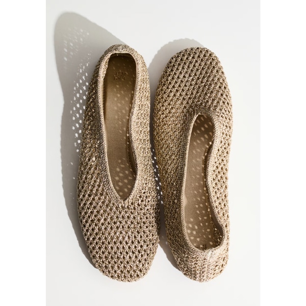 H&M Braided Ballet Flats, ₹2,499