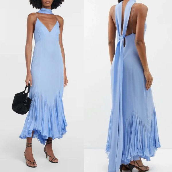 Miakee Vintage Party Midi Dress With Stole, ₹4,510