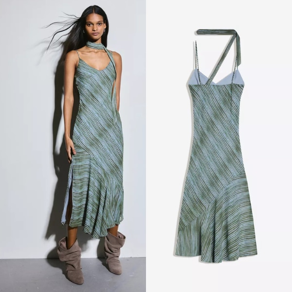 Bershka Mini Scarf Dress, ₹2,950