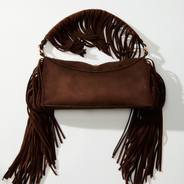 H&M Fringe-Trimmed Shoulder Bag, ₹2,999