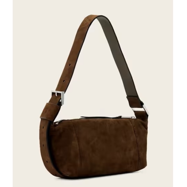 All Saints Vega Suede Mini Bag, ₹25,999
