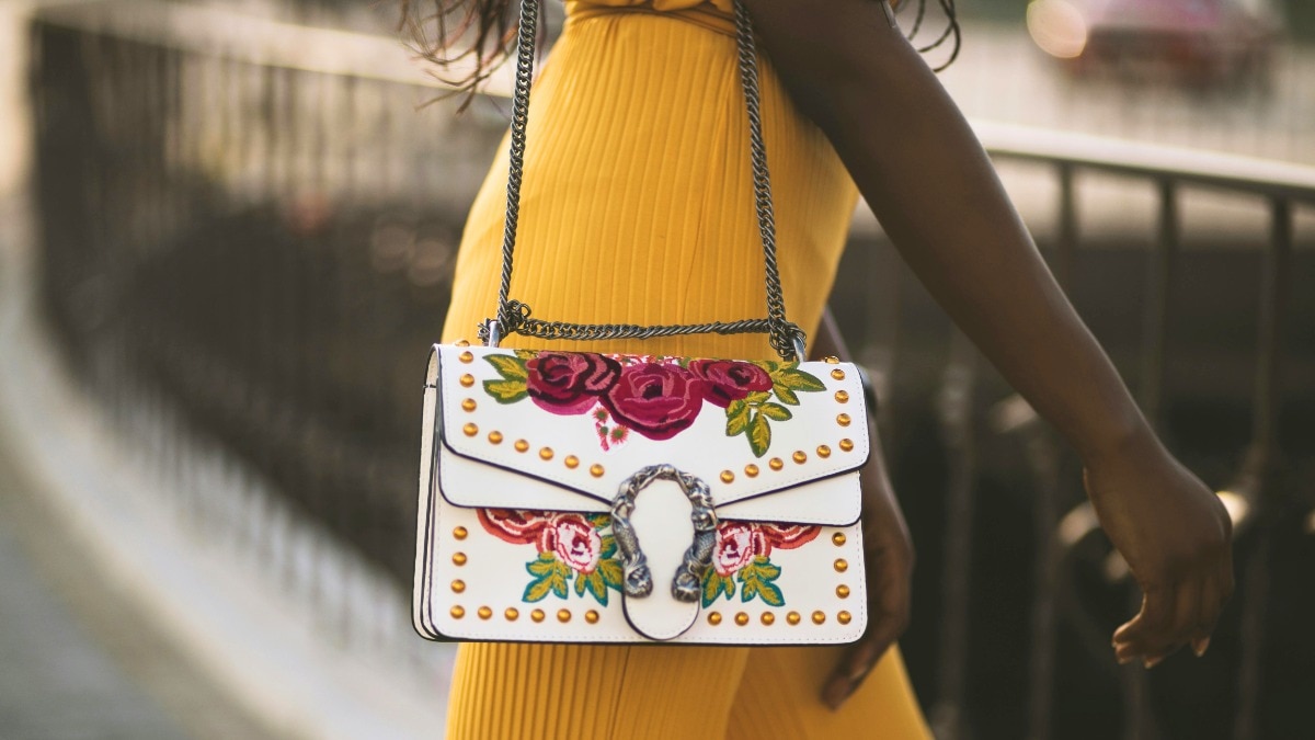 Floral bags just add right pop in your day to day life 