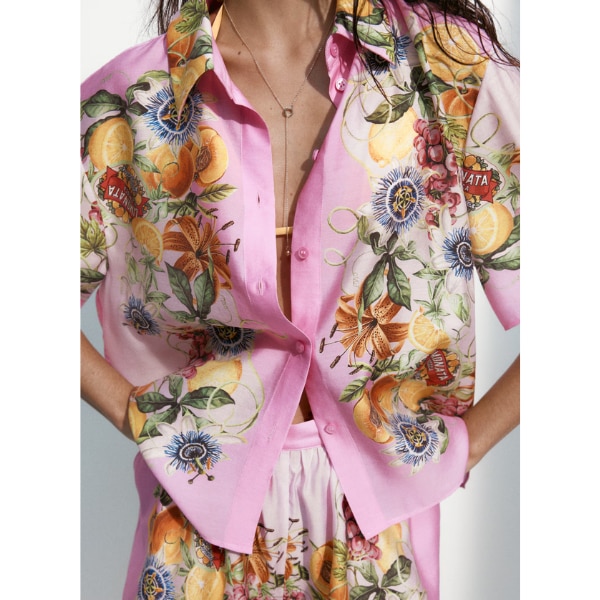 H&M Oversized Printed Shirt, ₹1,999