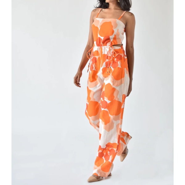 The Missy Co Liana Orange Jumpsuit, ₹5,250