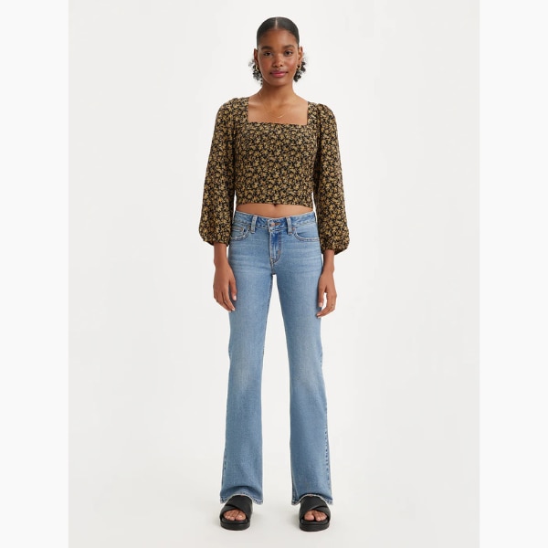 Levi's Women's Indigo Bootcut Fit Low Rise Jeans, ₹3,999