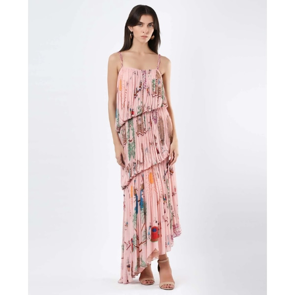 Limerick Statement Tiered Dress, ₹28,800