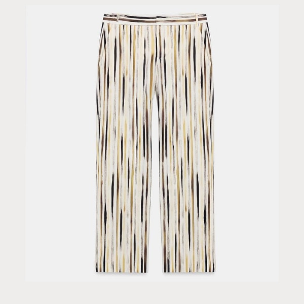 Zara Striped Poplin Trousers, ₹4,350 