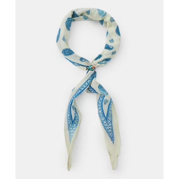 Zara Fish Print Silk Bandana Scarf, ₹1,650