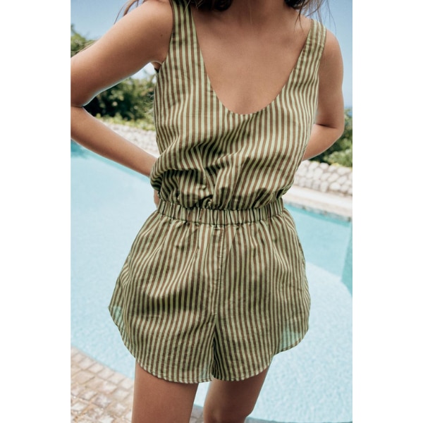 Zara Striped Playsuit, ₹2,550