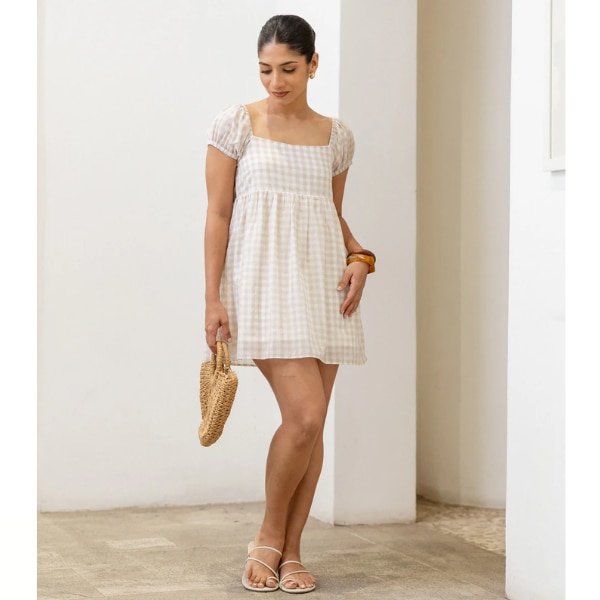 Mimosa Loose Fit Bustier Mini Dress, ₹ 2,150