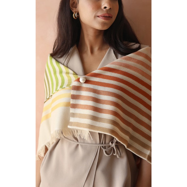 The Yarn Story Merino Stripes, ₹5,000