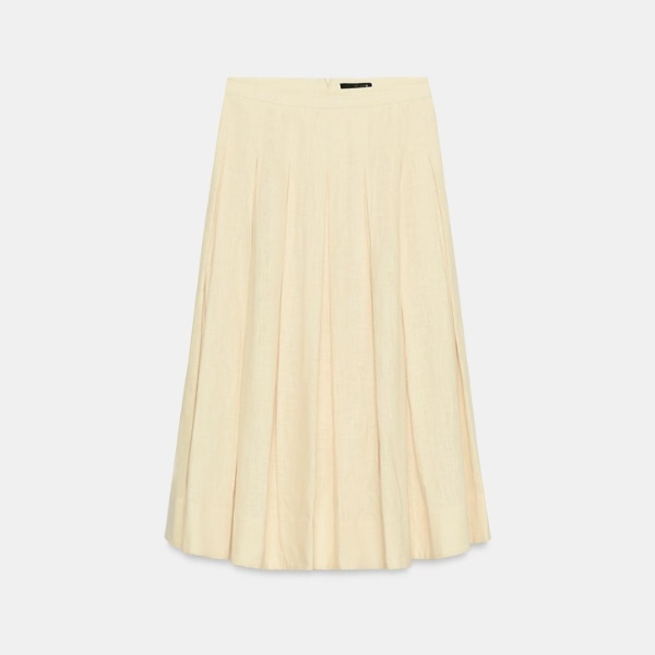 Zara ZW Collection Pleated Skirt, ₹6,550