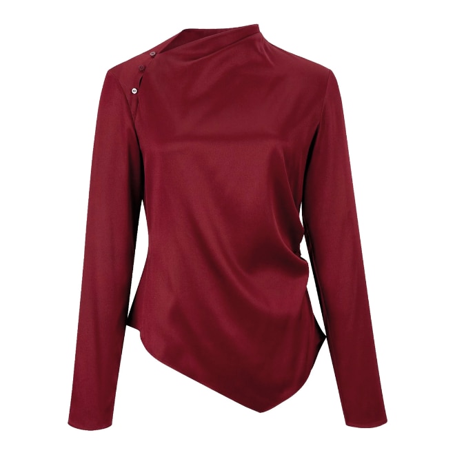 Shanghai Tang Button-Up Blouse, ₹60,370 approx.