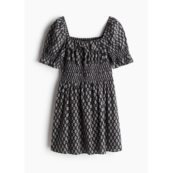 H&M Frill-trimmed Crêpe Dress, ₹1,799