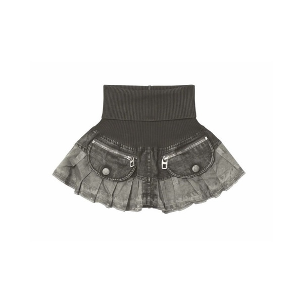 KNWLS M60 x KNWLS Rib Mini Skirt, ₹23,000
