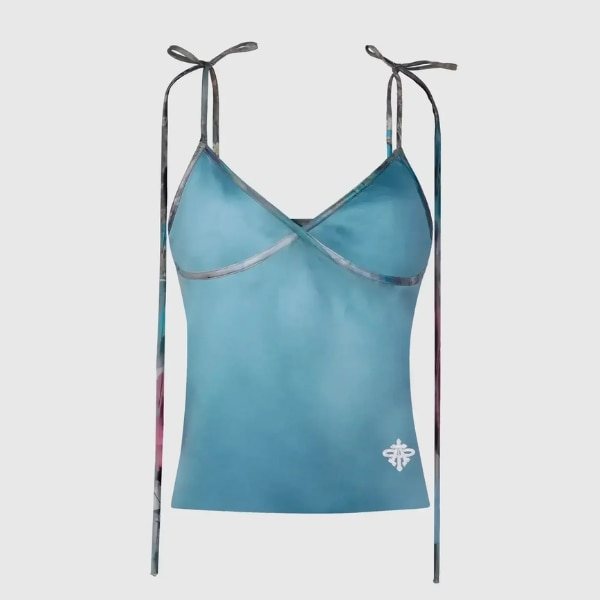 Almost Gods Cami Top In Marine With Noodle Straps, ₹7,500