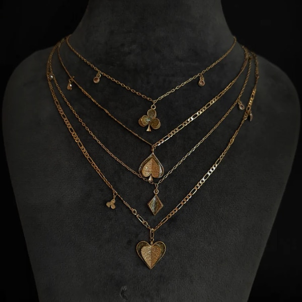 Amama Royal Deck Layered Necklace, ₹5,299