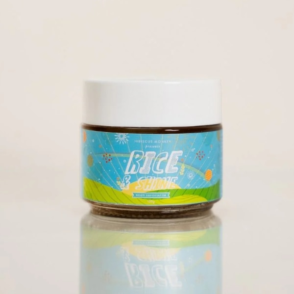 Hibiscus Monkey Rice & Shine Body Exfoliator, ₹899