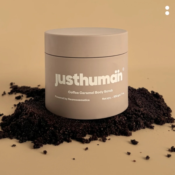 Justhuman Coffee Caramel Body Scrub, ₹1,999