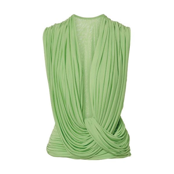 Christopher Esber Ripple Draped Jersey Top, ₹66,305 approx. 