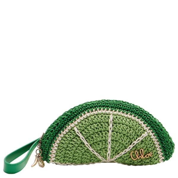 Chloé Tropicus Lime Slice Clutch, ₹1,24,063 approx. 
