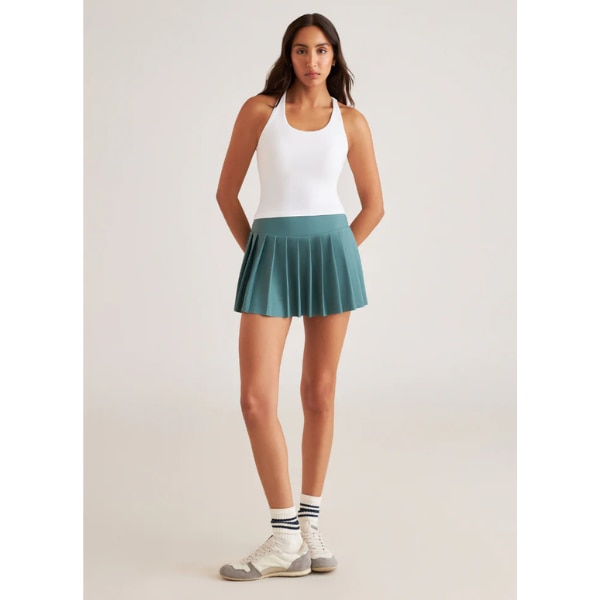 Bird Eye High-Rise Pleated Tennis Skirt, ₹2,299