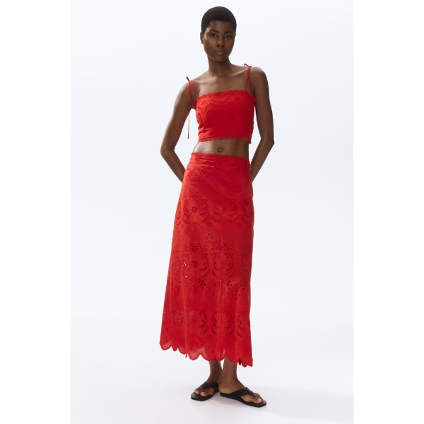 H&M Broderie Anglaise Skirt, ₹3,999
