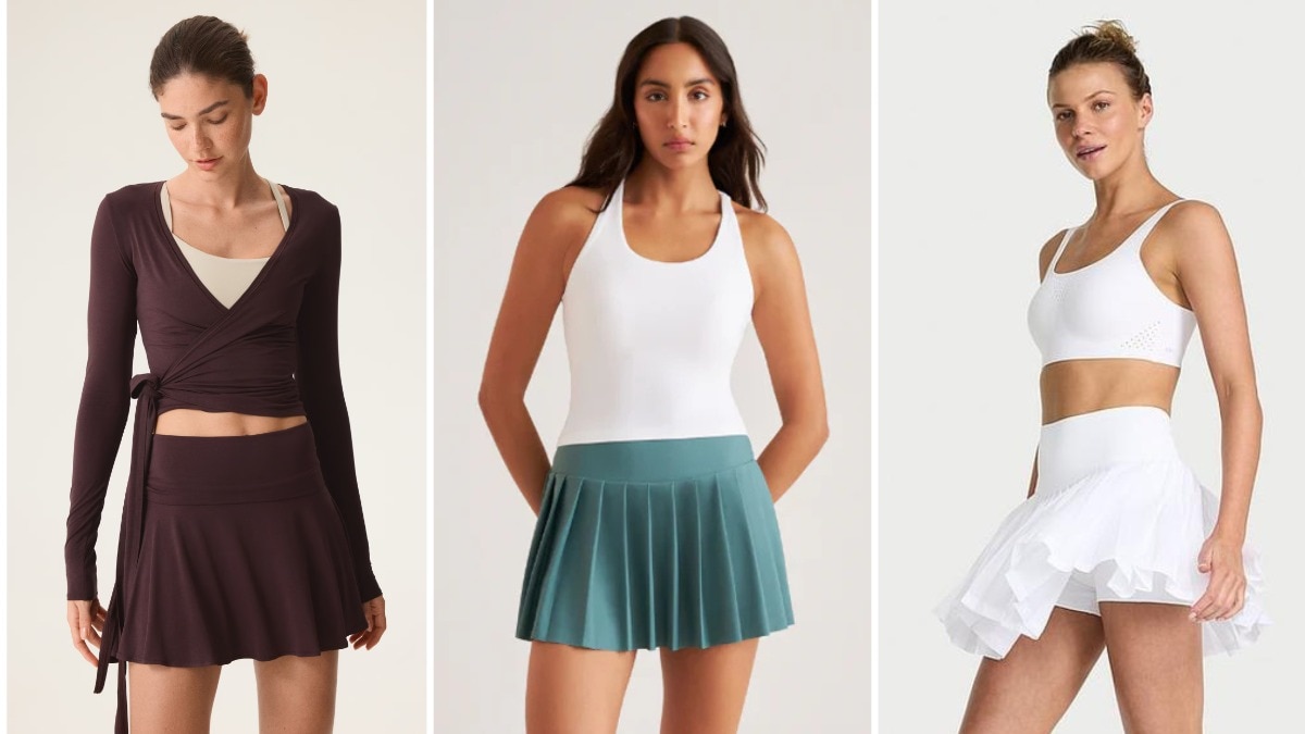 These tennis skirts are having a grand slam moment and we're fully on board