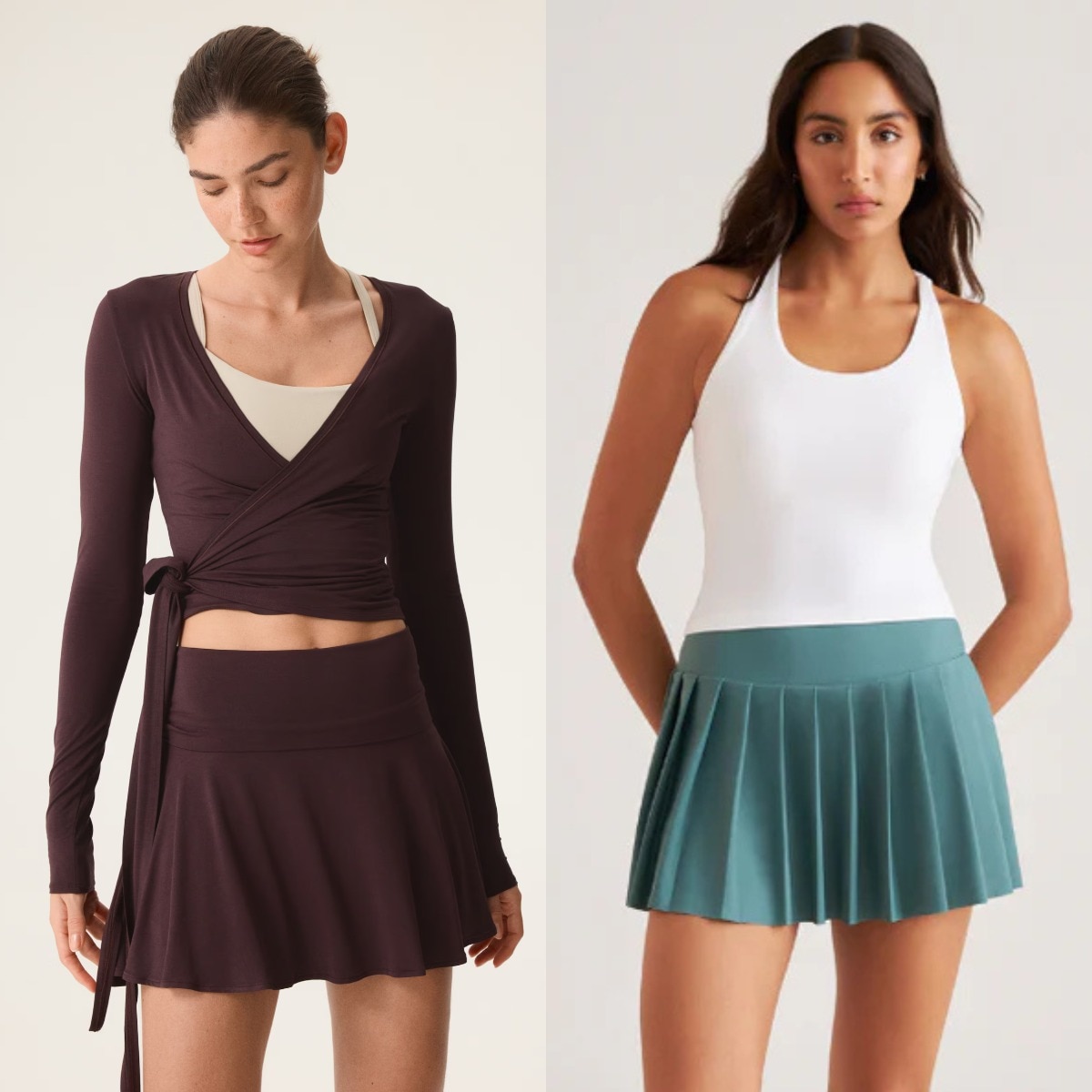These tennis skirts are having a grand slam moment and we're fully on board