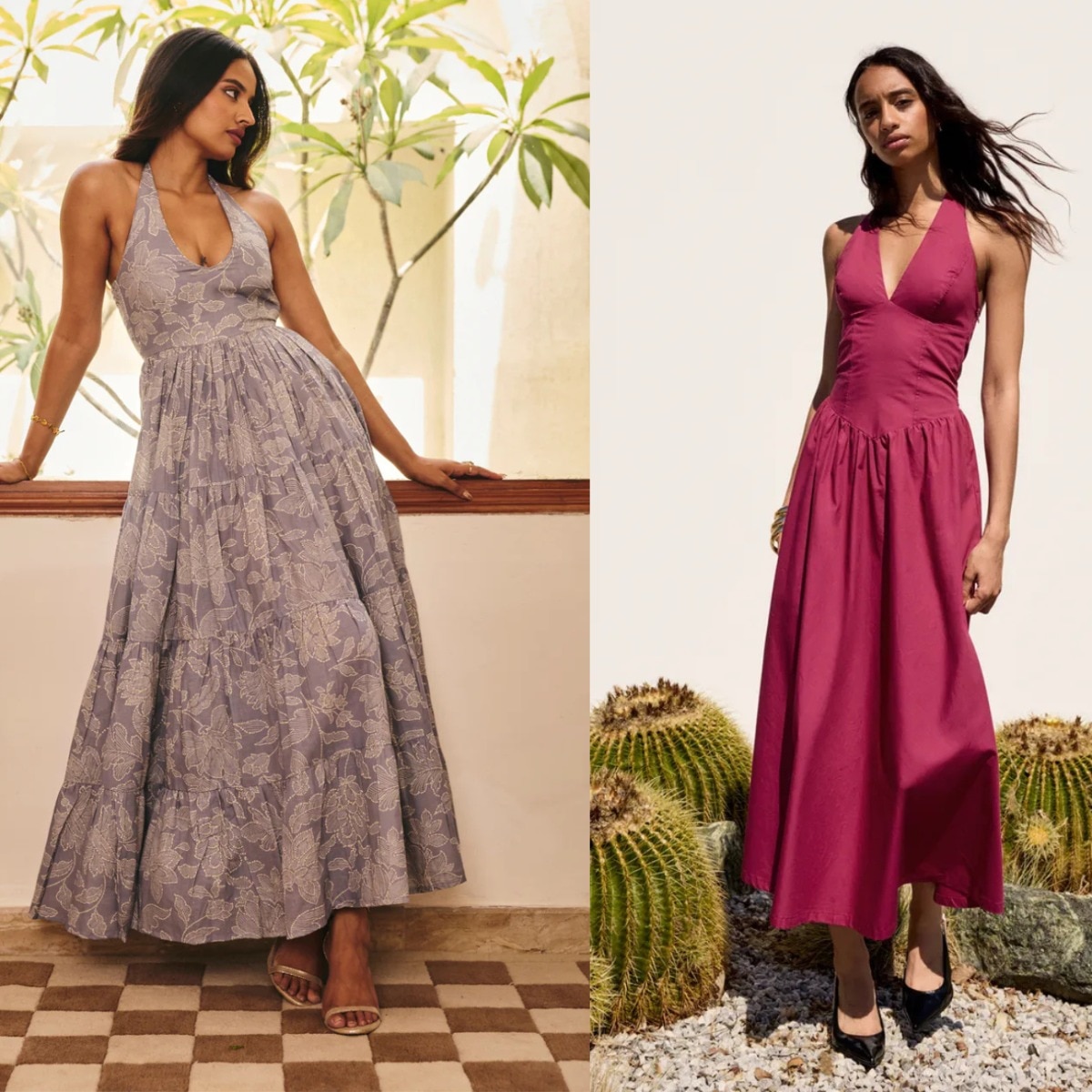 If weekends had a dress code, it would be a halter sundress