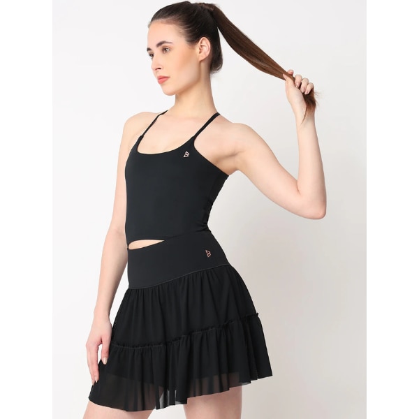 Bodd Active Match Point Black Skort, ₹2,499
