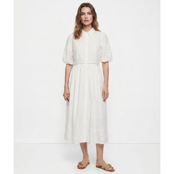 Cover Story Serina White Dress, ₹5,990