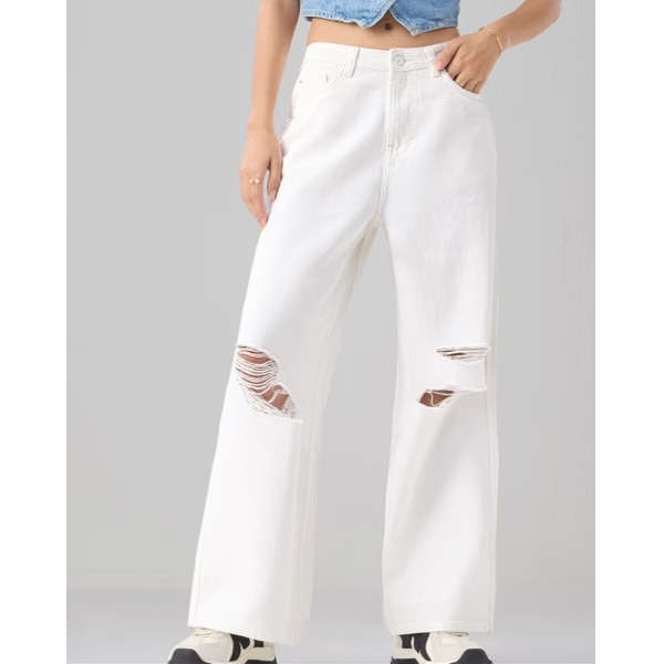 The Souled Store Distressed Denim: Blanco, ₹1,799