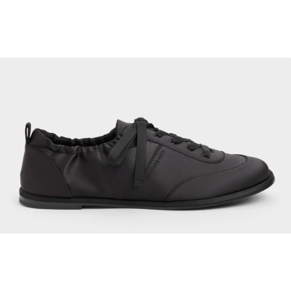 Charles & Keith Satin Ruched Sneaker, ₹9,813 approx. 