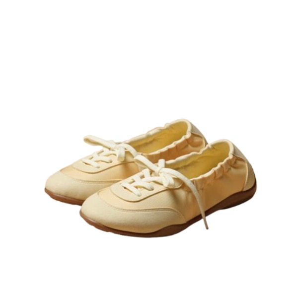 Theater Kai Yellow Satin Sneakers, ₹3,316