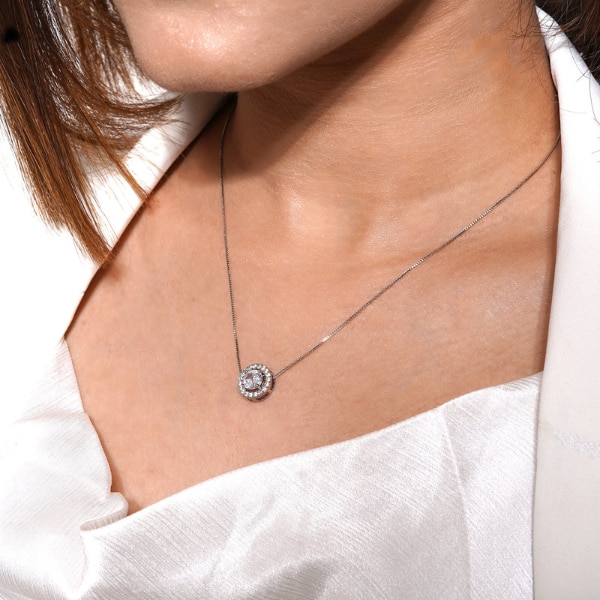 Joker and Witch Glynn Annular Silver Necklace, ₹2,199