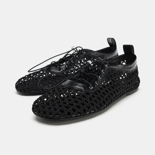 Zara Mesh Flat Shoes, ₹4,350