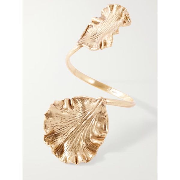 Cult Gaia Iris Gold-Tone Cuff, ₹34,336 approx. 