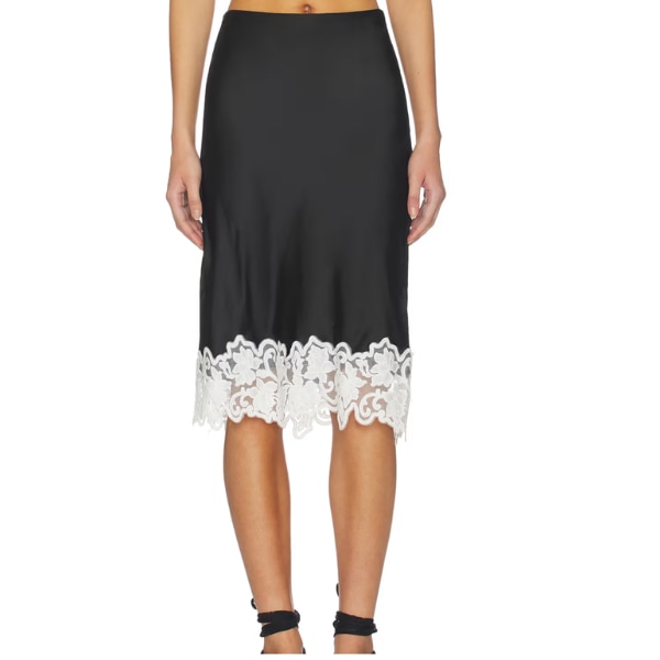 Lioness Anchored Midi Skirt, ₹9,199