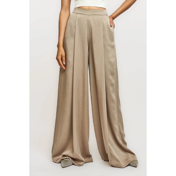 OTT The Satin Fluid Pleated Trouser, ₹19,500