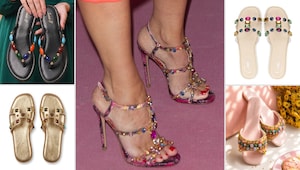 Give your shoe rack a little upgrade with these bejewelled flats Give your shoe rack a little upgrade with these bejewelled flats