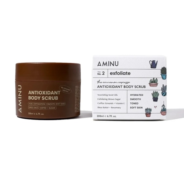 Aminu The Cinnamon Expresso Antioxidant Body Scrub, ₹2,350