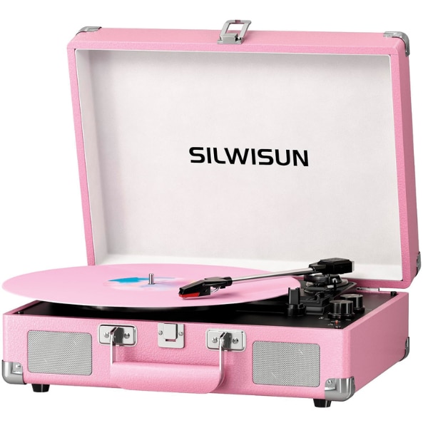 Silwisun Vinyl Record Player 3 Speed Turntable With Bluetooth, ₹5,280 approx.