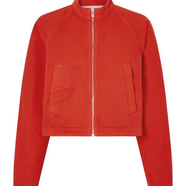 Alaia Round Denim Jacket, ₹1,77,100 approx.