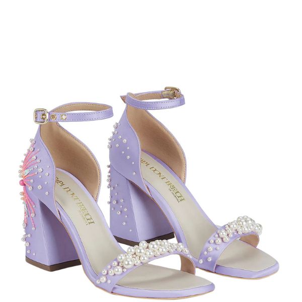 Papa Don't Preach The Dandelion Twinkle Mini Block Heels, ₹26,500